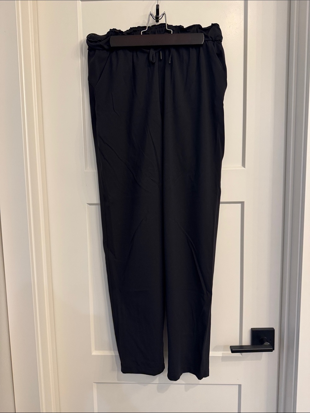 lululemon athletica Black Drawstring Jogger Pants